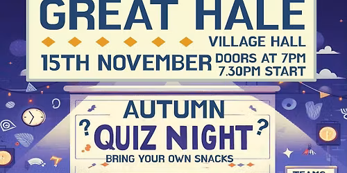 Autumn Quiz Night