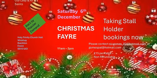 Holy Trinity Christmas fayre