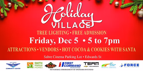 Holiday Village + Tree Lighting (Base Access Only)