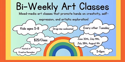 Bi-Weekly Art Classes! (7\/14)