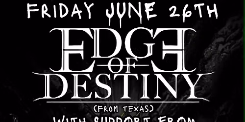 Edge Of Destiny \/\/ Sonny B. \/\/ MetalTor at NCom 6\/26