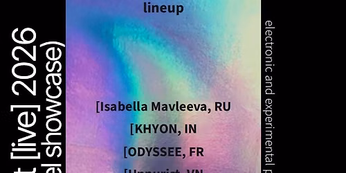 Reset Live 2026 Label Showcase