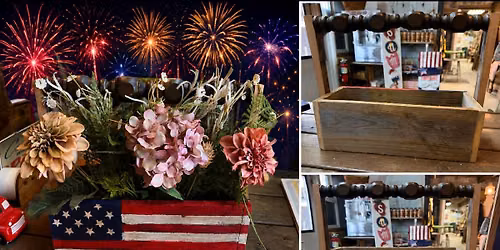 Vintage Spindle Flower Box- You DIY $25