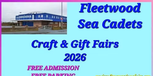 Fleetwood Sea Cadets Craft and Gift Fair
