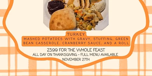 Let us do the cooking!!