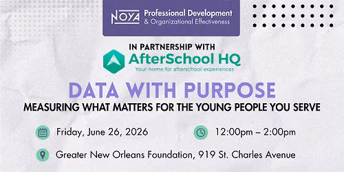 Data with Purpose: Measuring What Matters for the Young People You Serve