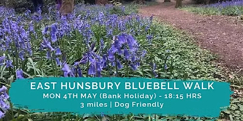 EAST HUNSBURY BLUEBELL WALK | 3 MILES | NORTHANTS