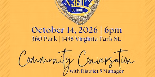 Community Engagement Dinner