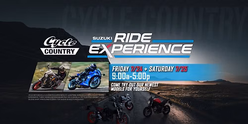 Suzuki Ride Experience at Cycle Country