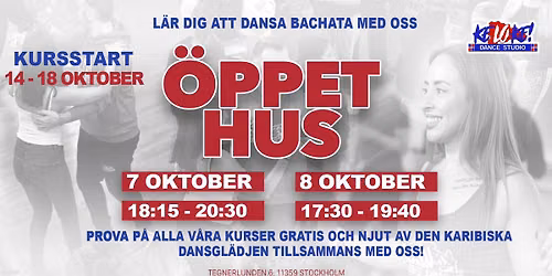 \u00d6ppet Hus p\u00e5 Keloke Dance Studio!