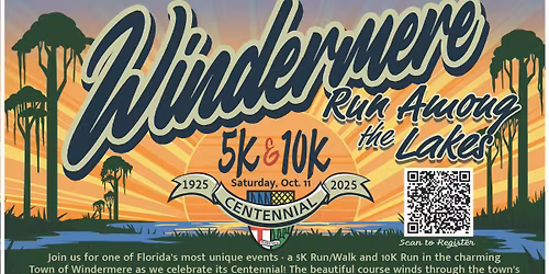 Town of Windermere Orlando Health Run Among the Lakes 2025