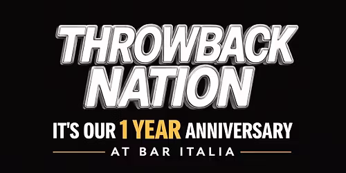 THROWBACK NATION - MALIKA LIVE \u201cGO\u201d