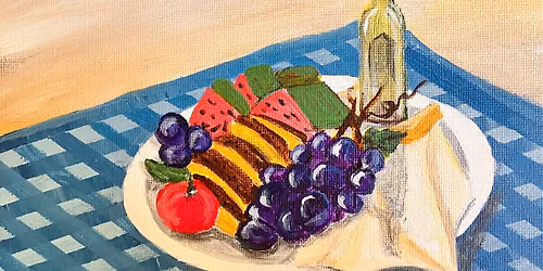 Picnic on the Beach - Acrylic