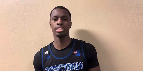 Parking Presbyterian Blue Hose at UNC Asheville Bulldogs Mens Basketball