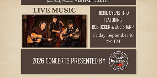 Richie Owens Acoustic Trio ft. Bob Ocker & Joe Sharp in Concert