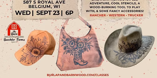 Buechler Farms Hat Burning Workshop \ud83d\udd25 