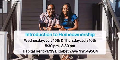 July Introduction to Homeownership