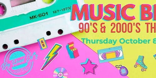 Music Bingo: 90's & 2000's Throwback