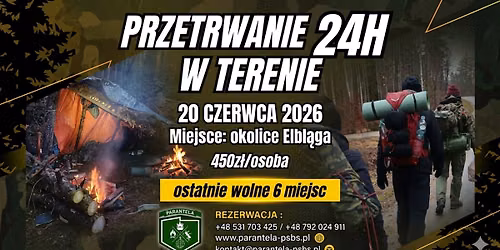 24H bez wyg\u00f3d: Prawdziwy Survival pod Elbl\u0105giem