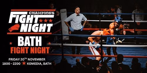 Fight Night Bath: November 2026