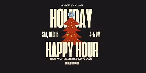 Holiday Happy Hour