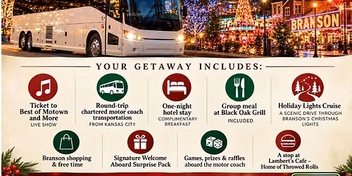Motown & Mistletoe Branson Getaway
