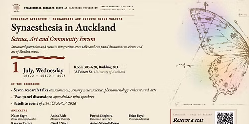 Synaesthesia Science and Art Forum