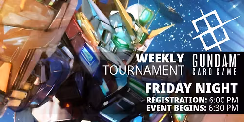 Gundam TCG Weekly Tournament at Recess Games