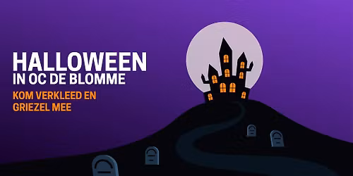Halloween in OC De Blomme