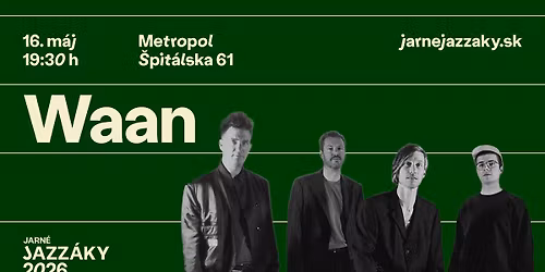 Jarn\u00e9 Jazz\u00e1ky 2026: Waan