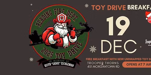 Reading Fire Toy Drive