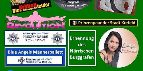 Sitzungsparty und Ernennung des N\u00e4rrischen Burggrafen