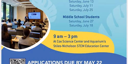 FREE AI WORKSHOPS: MS & HS STUDENTS 
