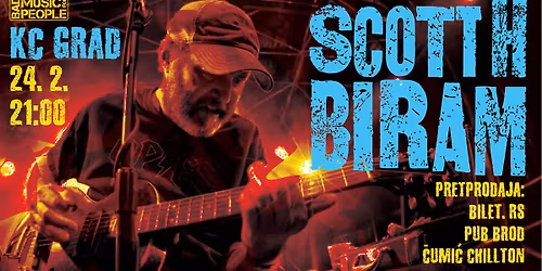 Scott H. Biram u Beogradu