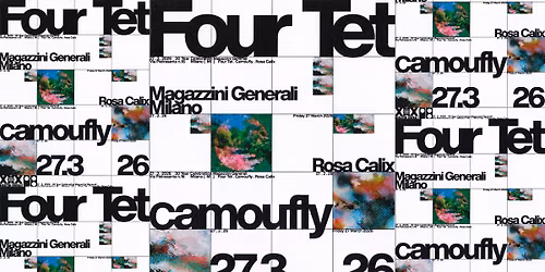 Four Tet | Magazzini Generali | Milano