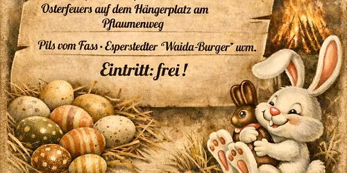 Osterfeuer in Esperstedt 2026
