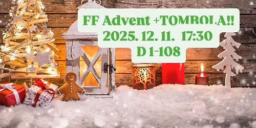FF Advent + TOMBOLA!!