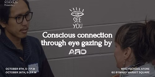 Conscious connection through eye gazing by ARO