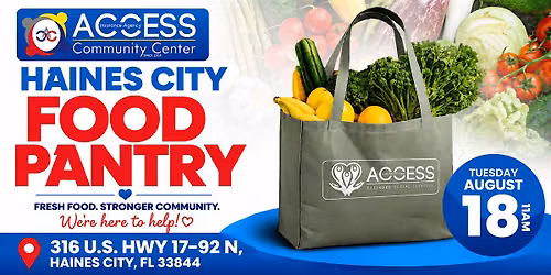 Food Pantry at Access Community Center Haines City