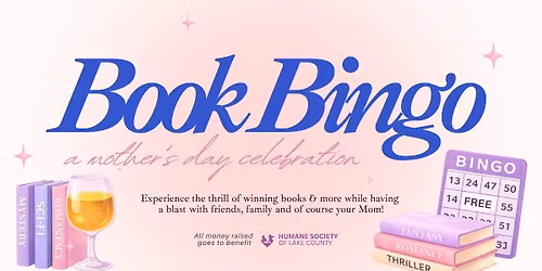 BOOK BINGO: a Mother's Day celebration