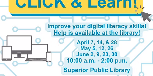 CLICK & Learn at Superior Public Library