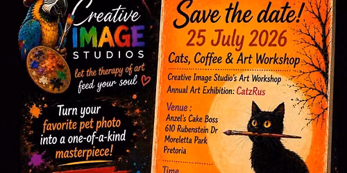 Cats Coffee & Art Workshop (fundraising)