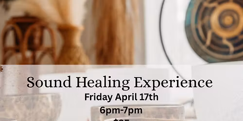 SOLD OUT\u2728Sound Healing Experience\u2728