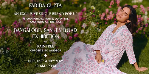 Farida Gupta | Bangalore Exhibition \ud83d\udecd\ufe0f