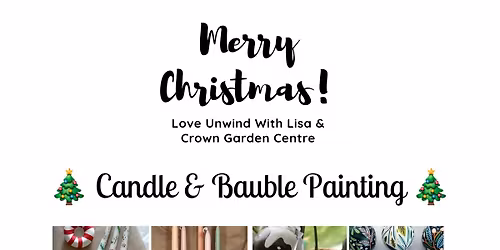 Candle & Bauble Painting 