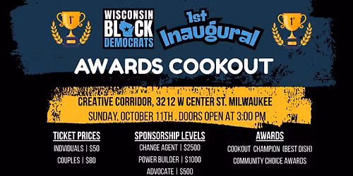 Wisconsin Black Democrats Awards Cookout