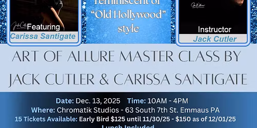 The Art of Allure Lighting workshop