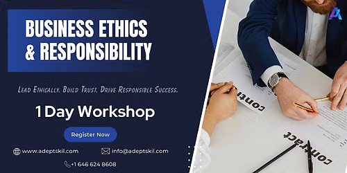 Business Ethics & Responsibility Training \u2013 Detroit, MI | 1 Day Workshop