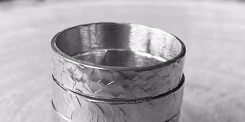 Silver ring making workshop