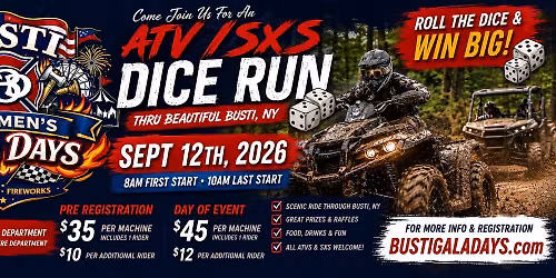 ATV & SXS Dice Run